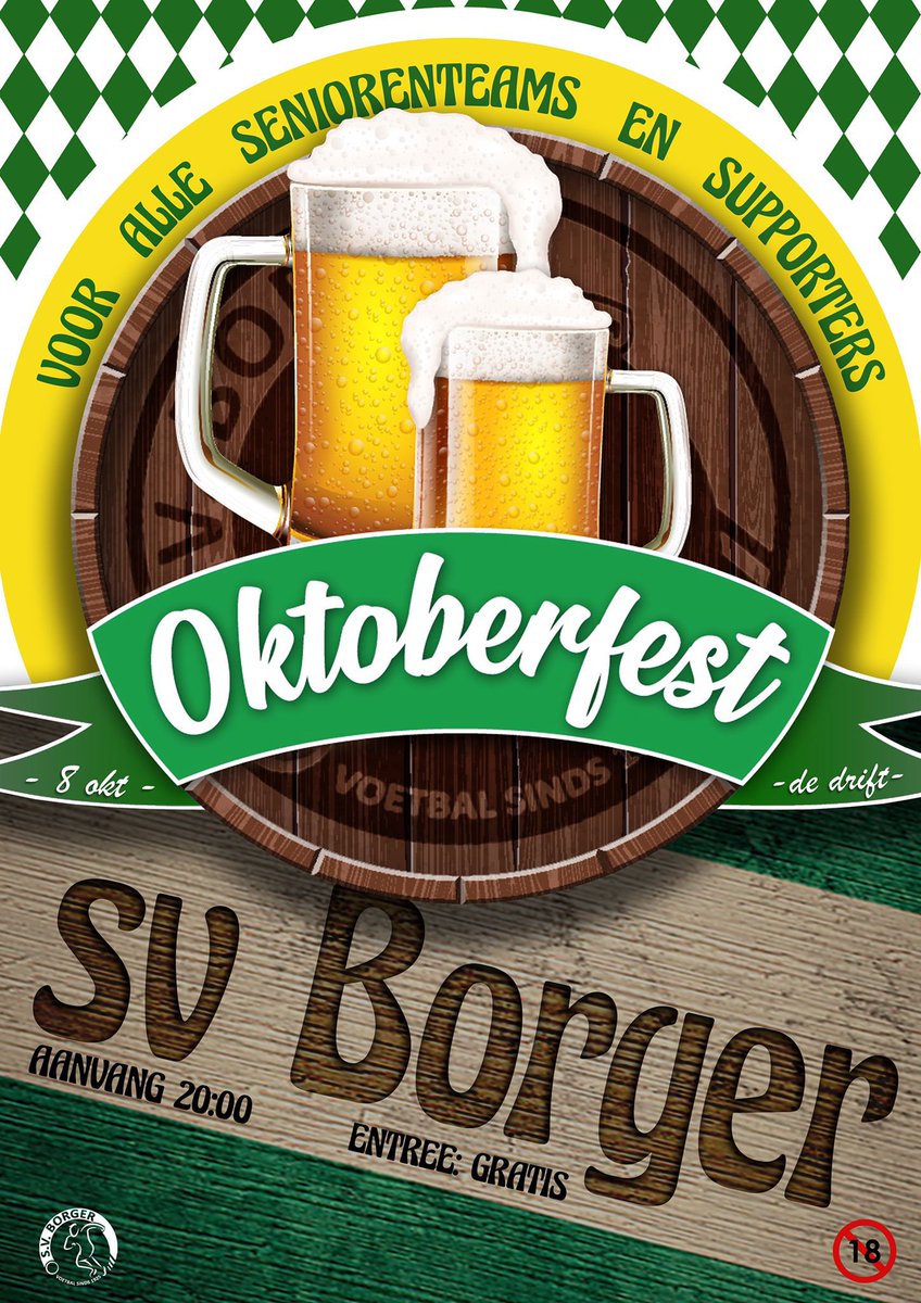 SVBorger0599's tweet photo. 🟢⚪️ H E U T E  A B E N D

OKTOBERFEST AM DRIFT! 🇩🇪🍻🥳 

#SeiDa #BorgerLebt💚 https://t.co/sobDYRGA3r