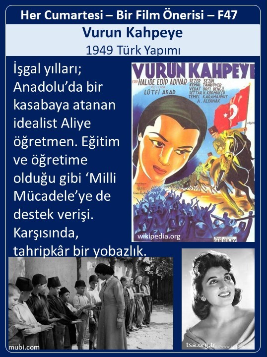 GlrBurhan's tweet photo. Her Cumartesi-Bir #Film_Önerisi - F47
#Vurun_Kahpeye
Türk sinemasında dönüm noktası.
Halide Edib Adıvar'ın aynı adlı romanından uyarlama.
3 uyarlamanın ilki.
Uyarlamayı öneren, Türk sinemasında kurucu ve yapımcı olarak yer almış efsanevi bir başrol oyuncusu:
Sezer #Sezin https://t.co/4rp4ZG20W4