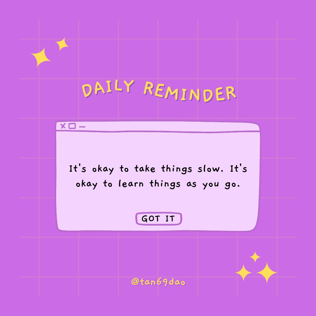 Trust the process and enjoy the journey! 🧡

If you need a break come hang in our wholesome discord server! We've got a #mentalhealth channel safe space for sharing and Koko Bot that arranges anonymous peer to peer support through a large network.

#MoantalHealth
#NearProtocol