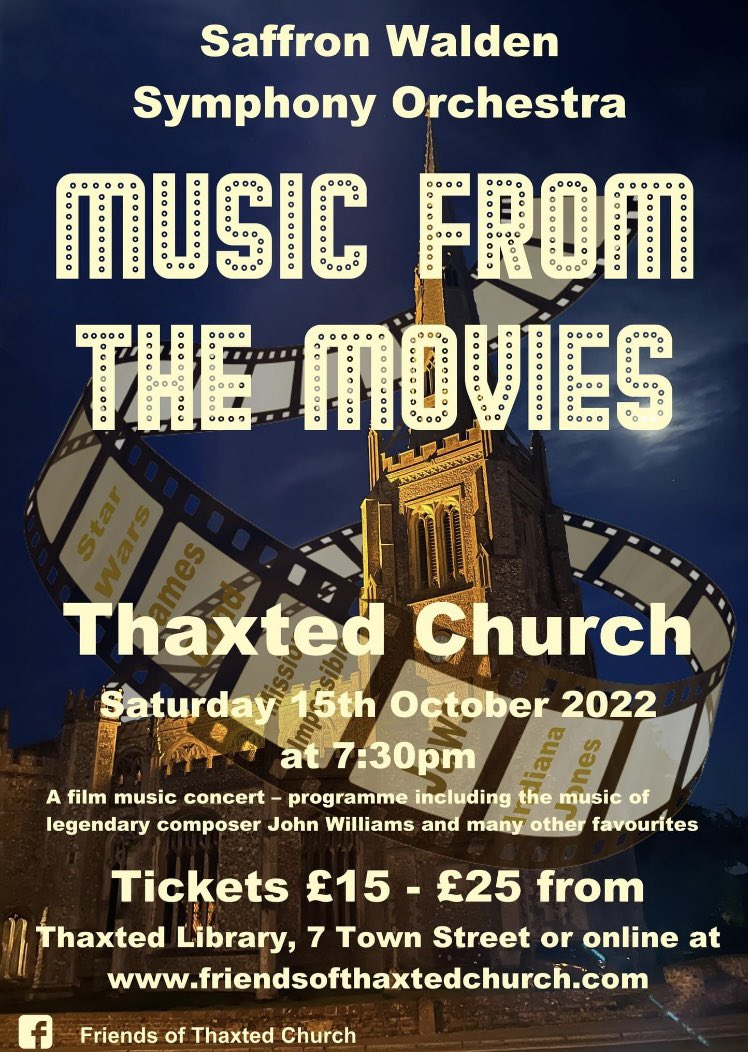 Visit friendsofthaxtedchurch.com to buy tickets for our concert next weekend!