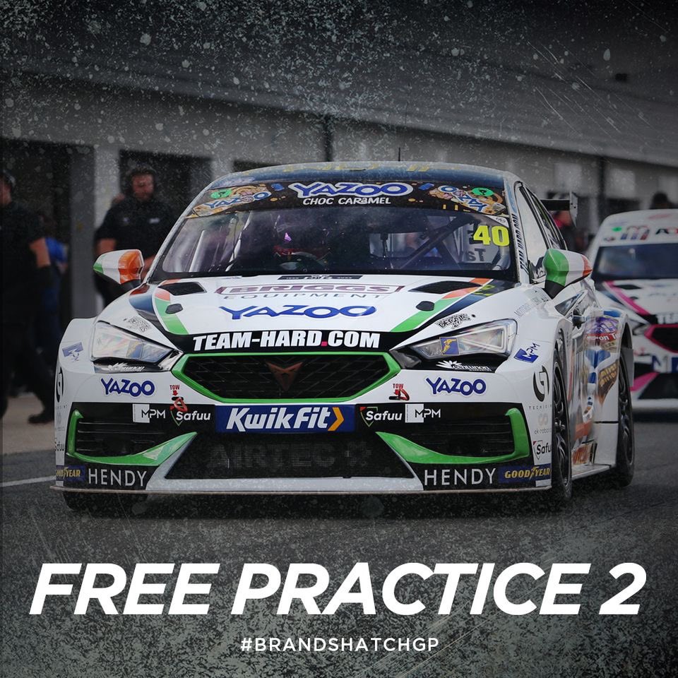 safuuracing's tweet photo. #FP2 is next! π https://t.co/emm6vZRTss π² #SRT #SafuuRacing #TeamSafuu #BTCC #Nicolas28 #Aron40 #BrandsHatchGP @nicolashamilton @AronTaylorSmith @TeamHardRacing https://t.co/dOXw7RELG9