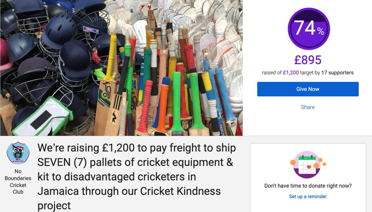 We are getting close! If you could donate, like, retweet etc would be really appreciated! justgiving.com/crowdfunding/n…