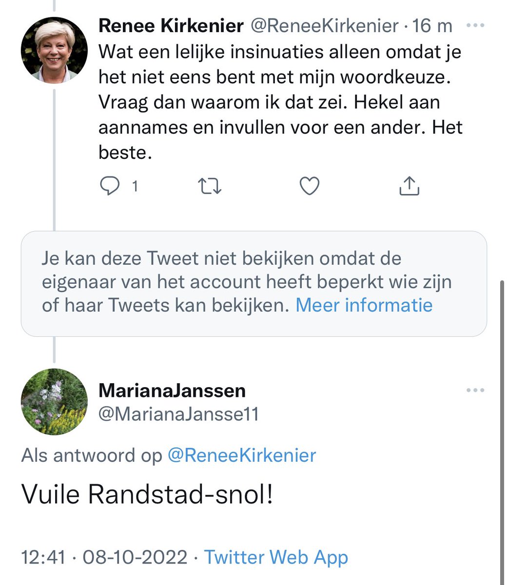 ReneeKirkenier's tweet photo. Heeft @MarianaJansse11 het over mij? #dogejowol?  #dompraat 🤣 https://t.co/1HFMYKVR3x