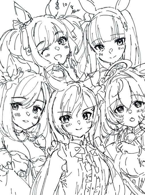 ワンドロで推しウマ娘たち 