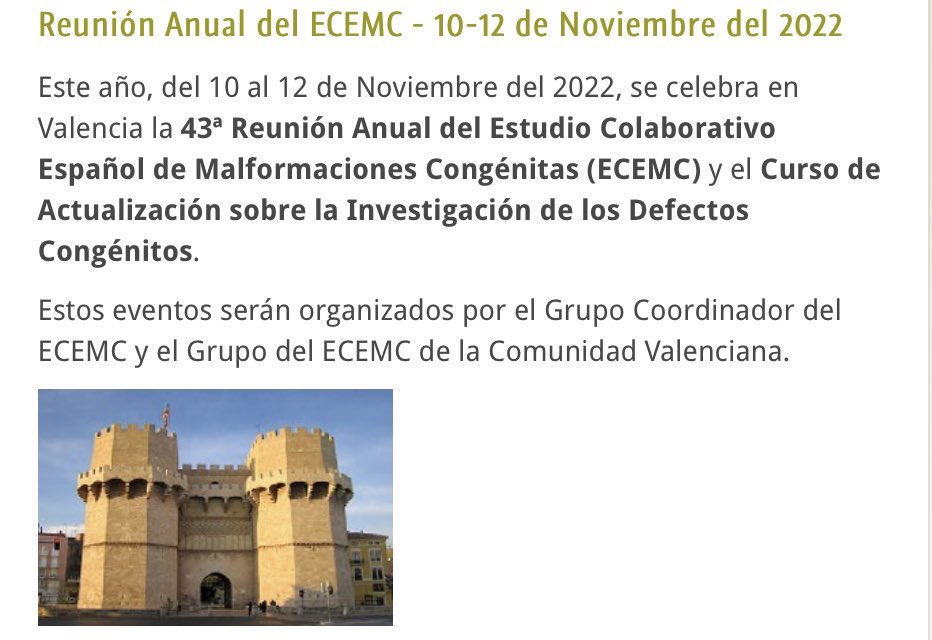 EvaBS14's tweet photo. Aquí tienes toda la información para poder inscribirte en la #43RECEMC 

https://t.co/P9SZRYQSIZ

¡Te esperamos en Valencia!

@iLausafe @manolosilveira @PediatrZumaraga @mcrpando @XavierBringue @InigoKan @moferen @mjripalda @silviajgdm @rodrigoarroyo https://t.co/CX8uEUjYhF