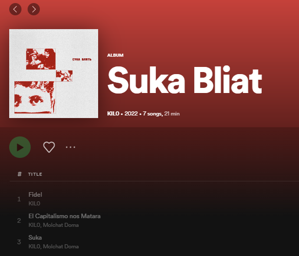 victor_sergio's tweet photo. @littlekilogram Hi kil0, I found your Suka song in a club using Shazam, but I cant listen to your album in spotify. Do you know why? I'm located in Paris. The album shows blocked. https://t.co/4pyEbjhowE