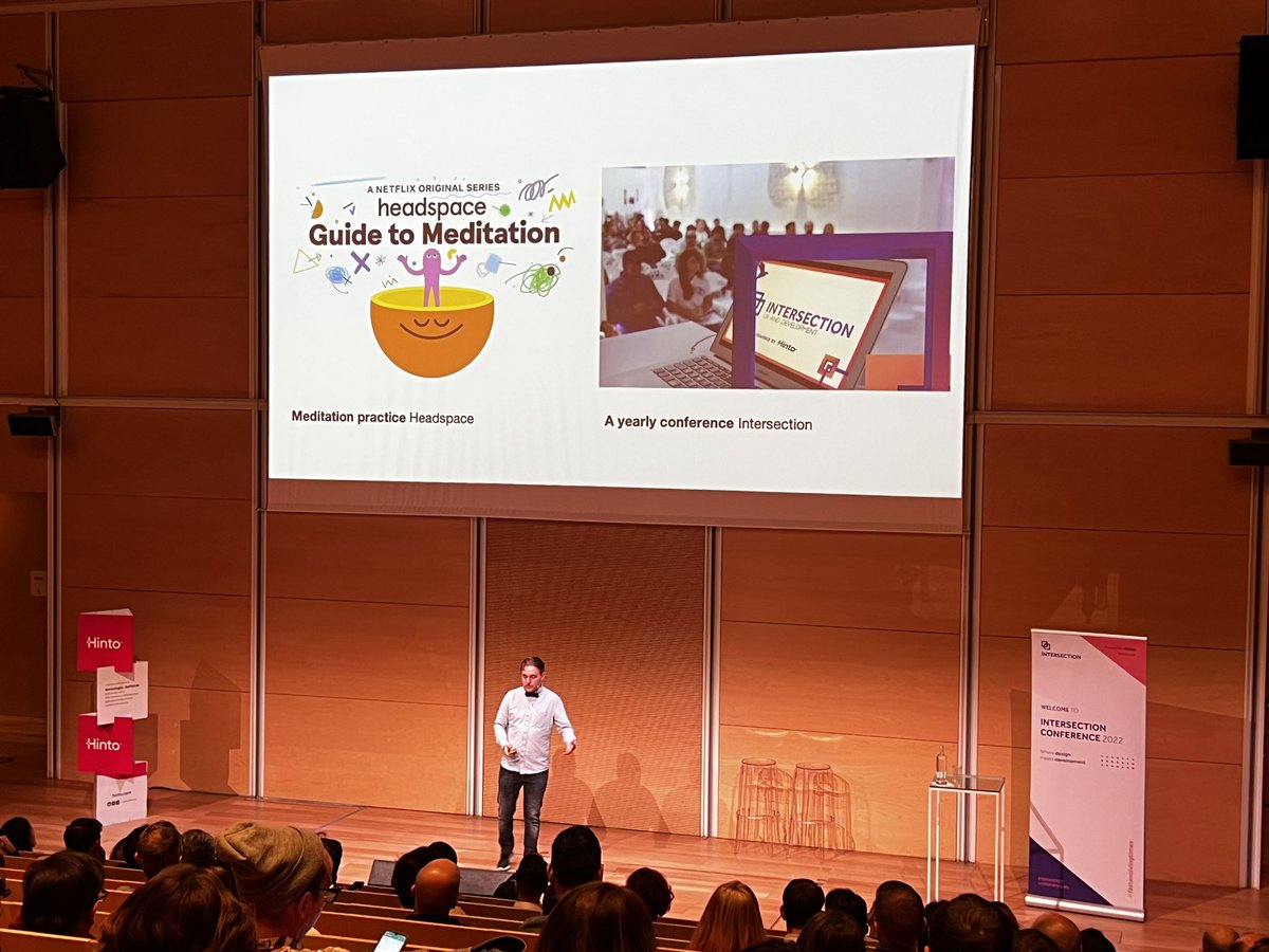 According to <a href="/AdamCCochran/">Adam Égalité</a>, guru of #ritualdesign thinks that conferences like ours are one of the coolest things you can do to create rituals for a community  😍😍#intersectionconference