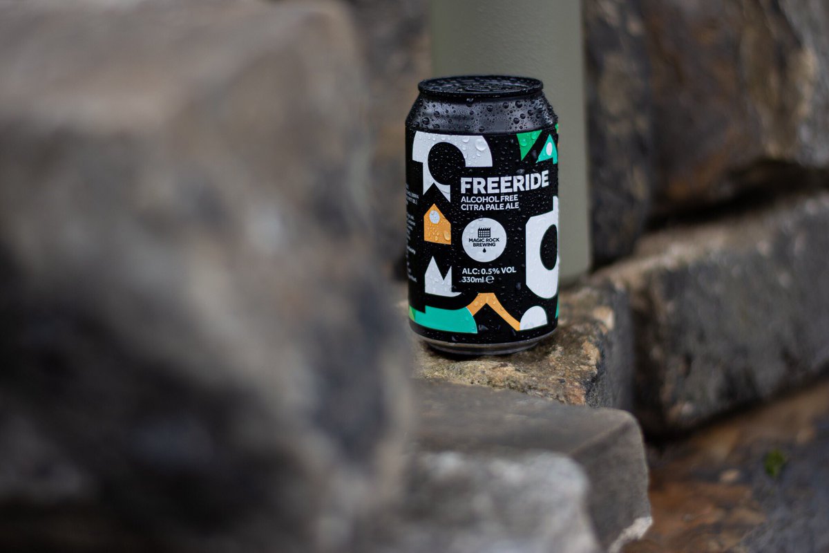 Fancy a Freeride? 🖤 our latest Alcohol Free Citra Pale Ale has reached #holmfirth. 

The perfect companion for those weekend walks + adventures. Pop in and sample this one for yourself, it's a proper goodun...✌️