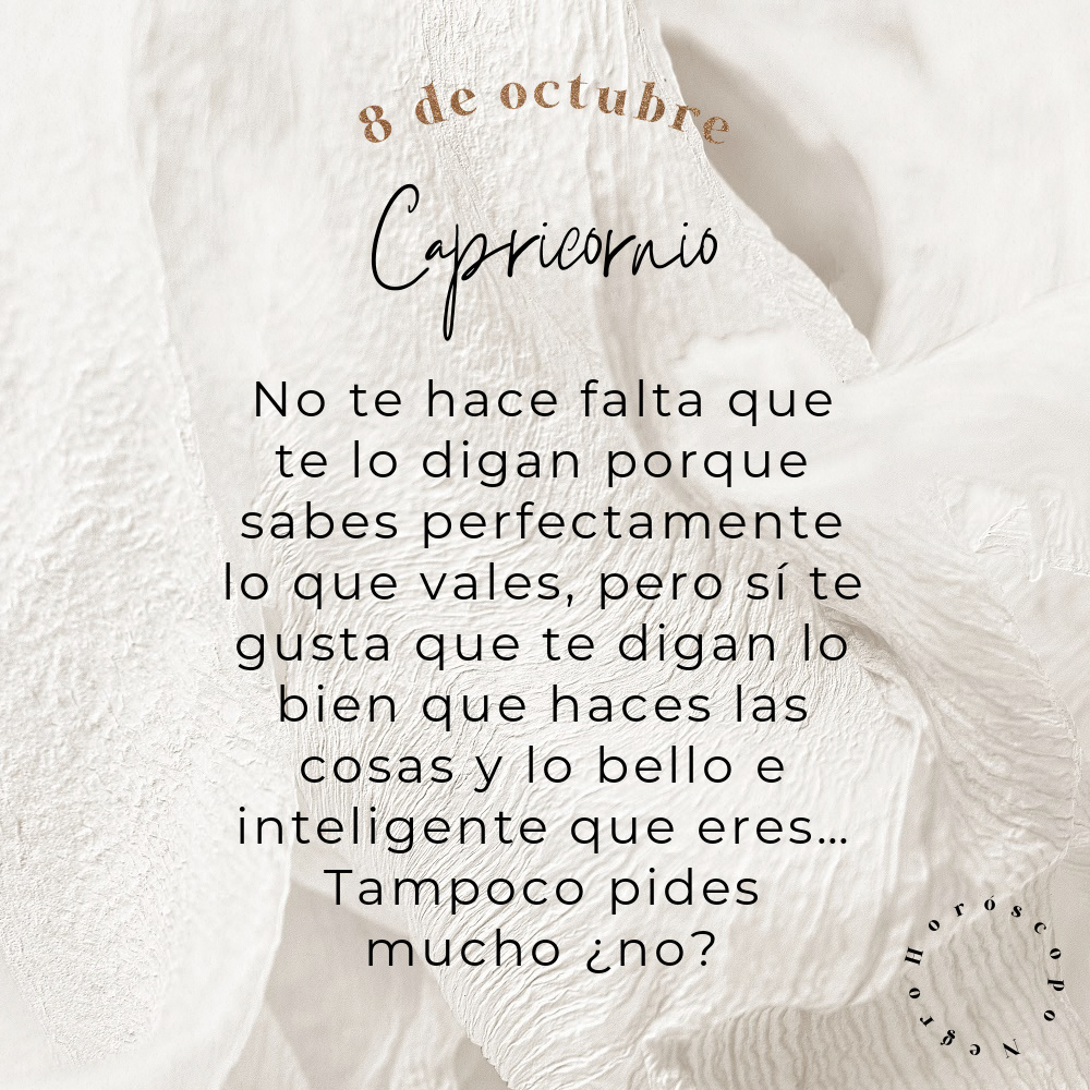 capricornio_hn's tweet photo. El horóscopo diario del 8 de octubre para Capricornio 🔮♑️ #horoscoponegro #horoscopodiario https://t.co/GN415qgTHq