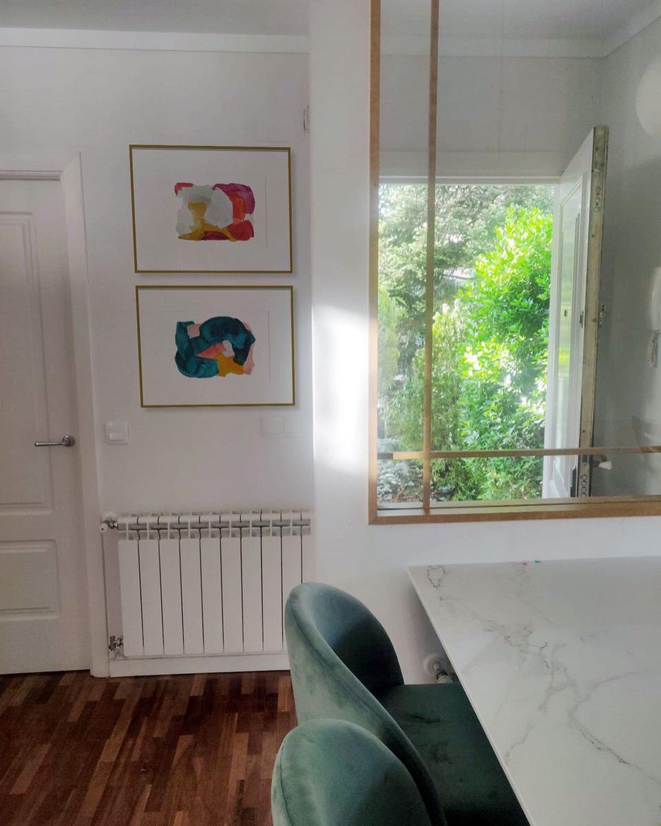 Ejemplos de como@quedan los #harlots en una entrada.  Recuerda que puedes encargar tus Harlots originales o láminas (reproducciones impresas). 
Pide tu presupuesto. 

#abstractart #abstracto #abstract #art #decoracion  #painting #elenacalonje #artcollector