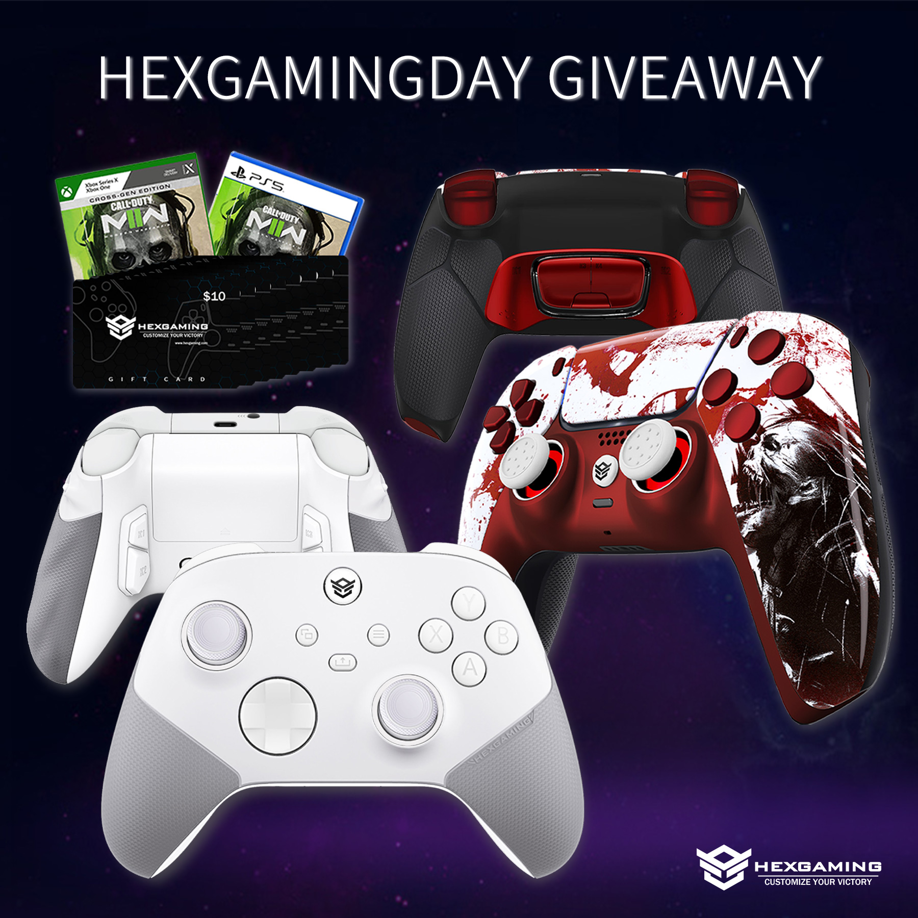 HexGaming Launches New Line Of Ultimate Xbox Controllers
