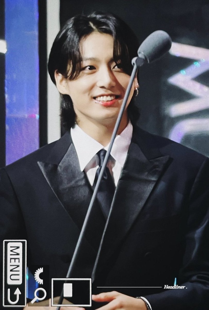 BTS' Jungkook looking handsome at the 2022 The Fact Music Awards