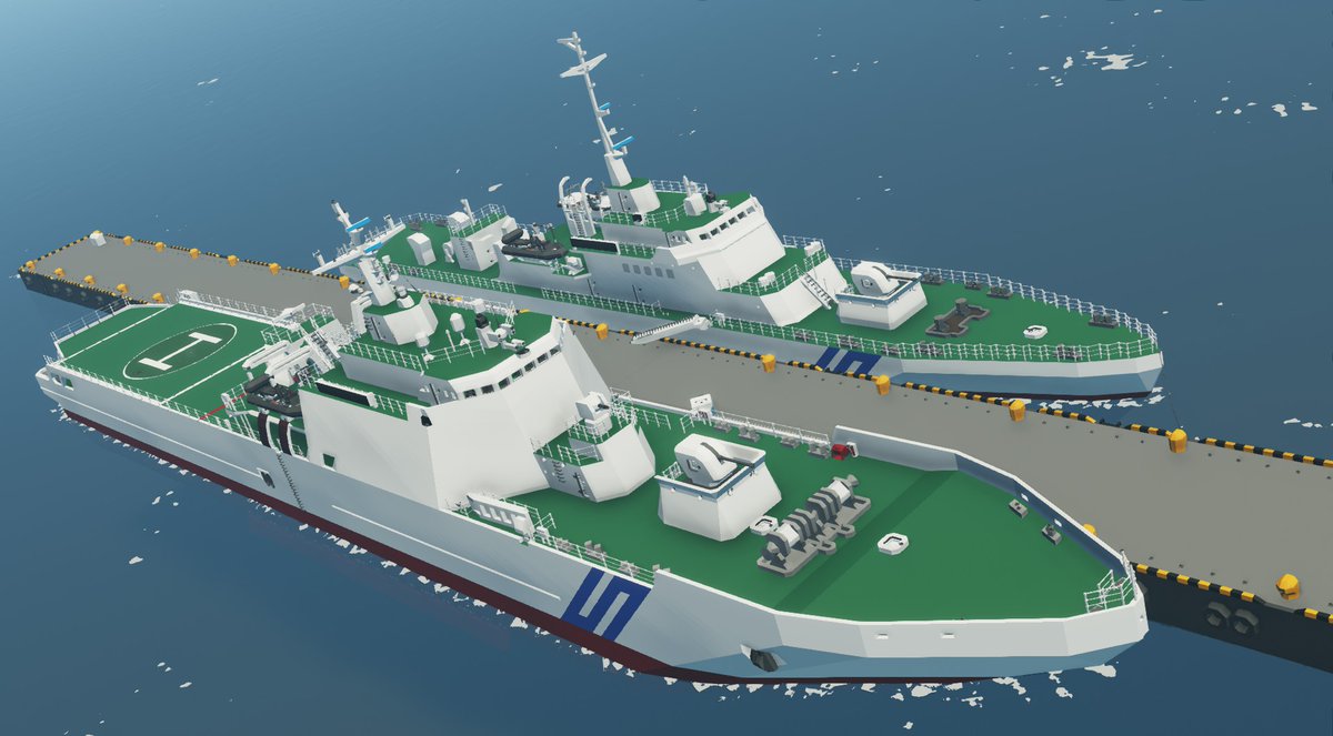 あそ型巡視船 まだ建造途中だけど、疲れたので途中うp 宗谷保安部で2