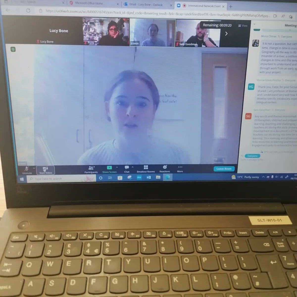 MapleCrossJMI's tweet photo. The brilliant Ms Coxon, Ms Kerai, Ms Lumm and Ms Bone speaking at the @HertsCam international conference this morning. We empower our leaders to make a difference to our learners and the wider community. https://t.co/ZK1RYgZwAl