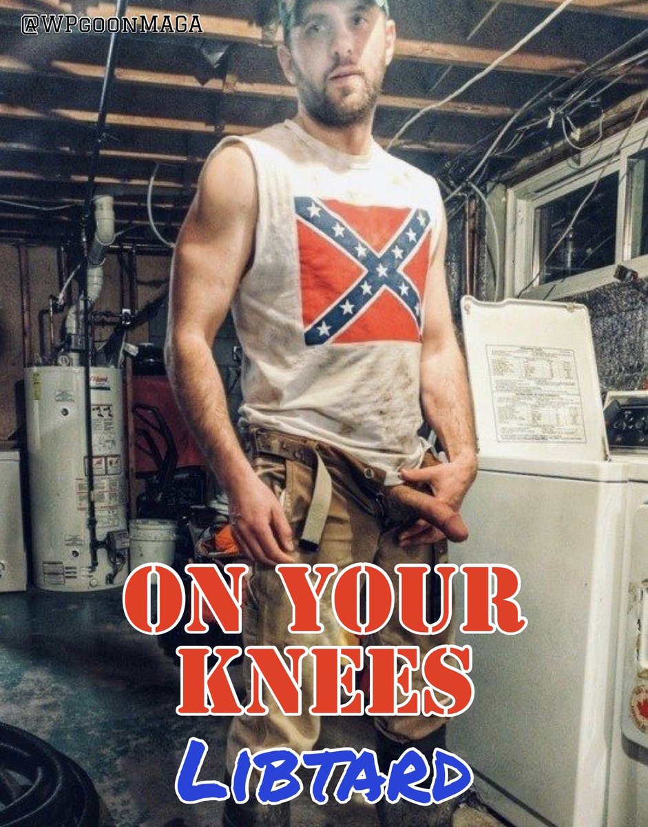 TheRedPillGod's tweet photo. God needs his balls drained, libtard. #MAGA #WP #redwave #redpill #redload https://t.co/iqO4j3ecWU