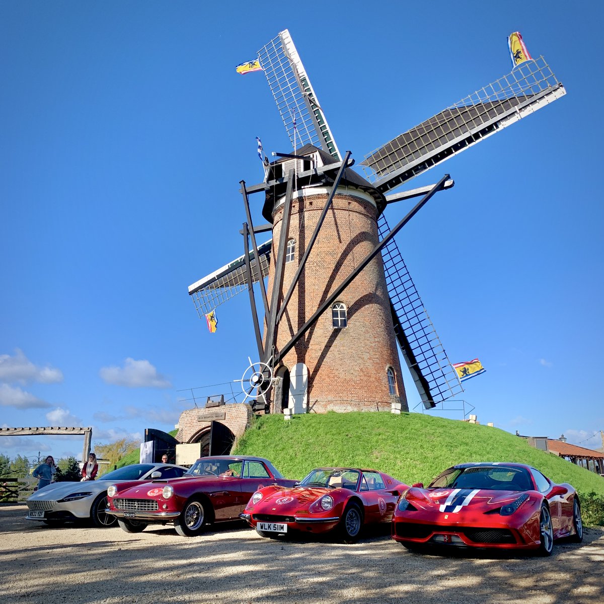 SalonPriveUK's tweet photo. The Route to Zoute continues today – as our guests hop over the border to the Netherlands and the province of Zeeland to enjoy a lunch together. Our Grand Tourers will then make their way to the spectacular Zoute Grand Prix.

#SalonPriveGrandTours #RouteToZoute https://t.co/IAn6GXiqoA