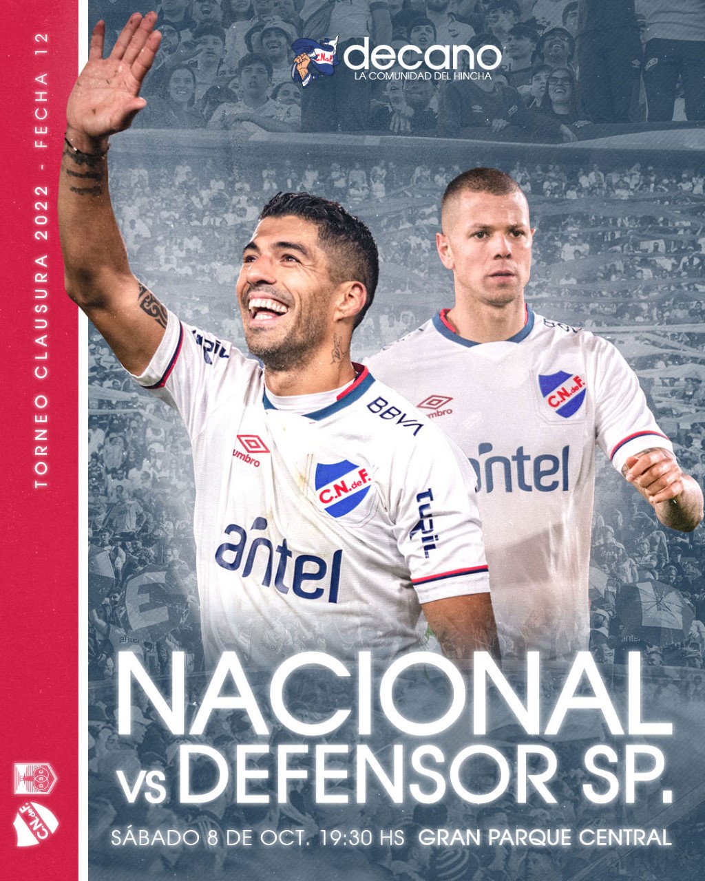 Hoy juega el Decano del fútbol uruguayo. Nacional Nacional #ElClubGigante  🇳🇱