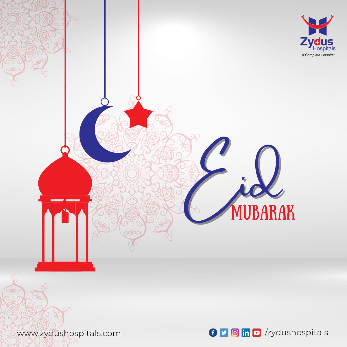 ZydusHospitals's tweet photo. On this Auspicious day,
We at Zydus Hospitals
Wish everyone a multitude
Of Blessings, Health, and Happiness!
Eid Mubarak!
#EidMiladunNabi #HappyEidMiladunNabi #EidMiladunNabiMubarak #EidMiladunNabi2022 #EidMubarak #StayHealthy #Zydus #ZydusExperts #ZydusCare https://t.co/6K98a15qa0