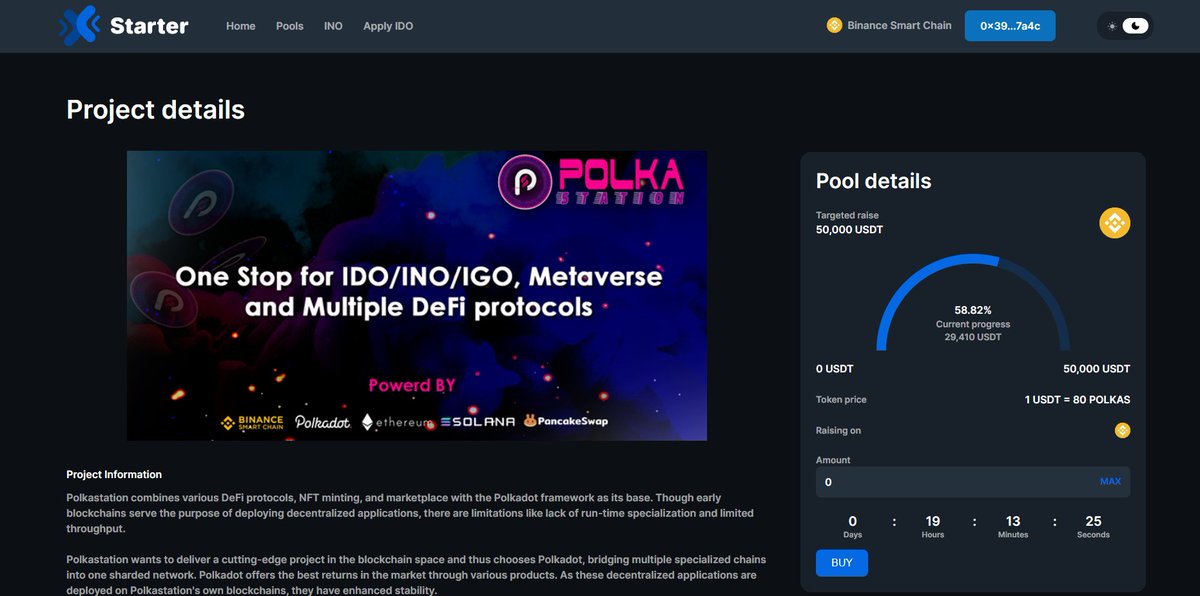Shukur2022's tweet photo. Wonderful project. This project is top listed. This project is perfect from every angle. I recommend you to see their announcement and work.
https://t.co/6Q7VNUCtES
#POLKAS #POLKASTATION #Airdrop #bsc #bnb #binance https://t.co/argo3cBjgH