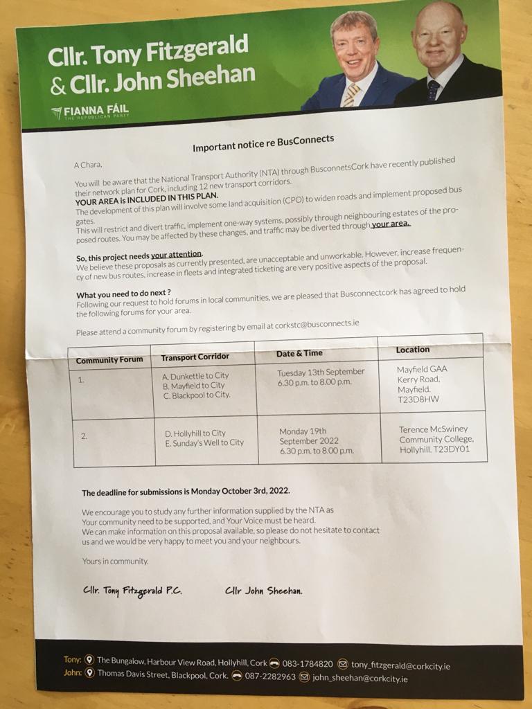 oliver_moran's tweet photo. A sample of the consistent negative messaging from Fianna Fáil under the guise of "bringing people with us". Dishonest and desperate. They are completely failing the communities they represent.

Disgraceful intervention from Taoiseach. Lacking leadership, locally and nationally. https://t.co/4V1E5hk2EO