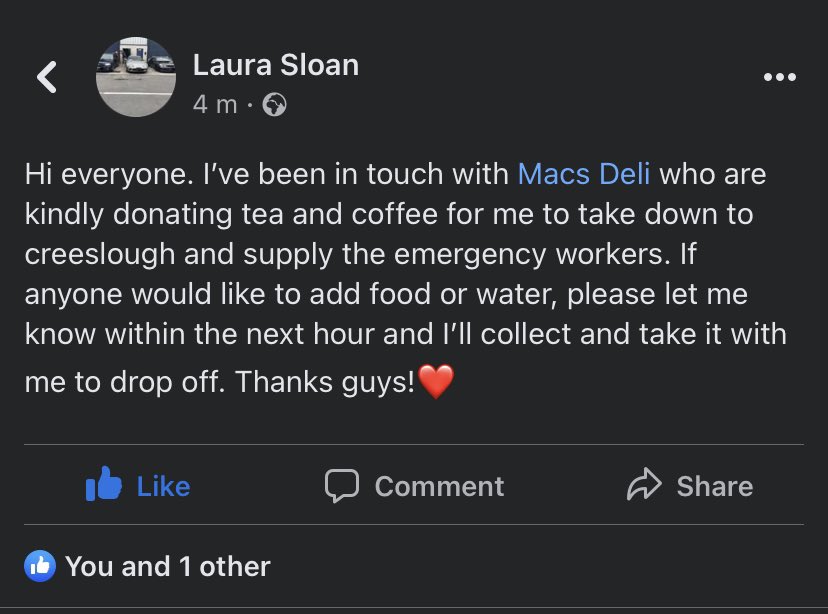 MightyGxD's tweet photo. If you are in Letterkenny or in the surrounding area, please get in touch through my DM’s within the next hour.💚 #Donegal #Creeslough https://t.co/l3mOysdcu2