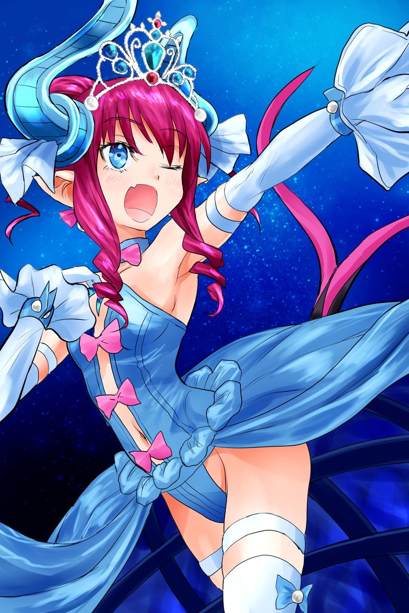 メルトリリス(Fate) ,謎のアルターエゴ・Λ ,meltryllis_(swimsuit_lancer)_(second_ascension)_(fate) 「#あなたのあお色の作品を見せてください  海中、夜空、青空」|やきとばりのイラスト
