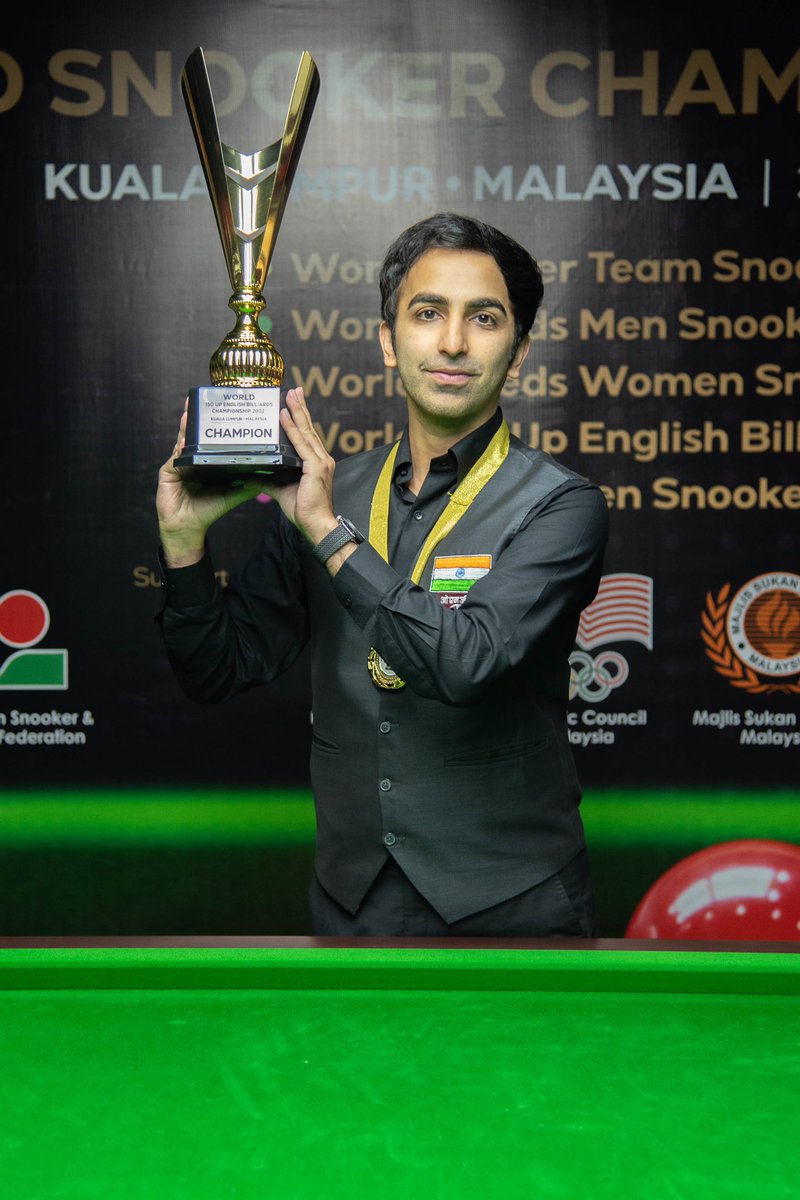 Pankaj Advani tweet media