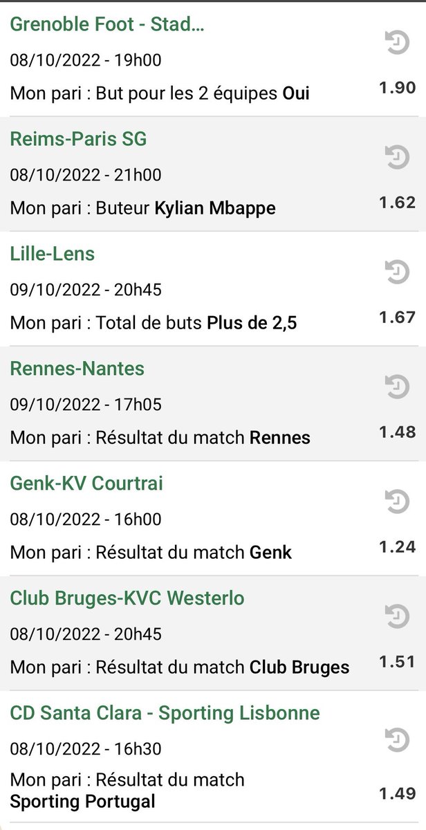 Lawizzzz's tweet photo. Combos ⚽️ du week-end :
9 matchs #MTLM CT 21
7 matchs CT 21
Système 7/10 belles cotes
Système 3/6 match Nul
Journée de championnat entre 2 journées de Coupes d’Europe… donc tranquille sur les mises !!
#TeamParieur #Ligue1UberEats
#BPL #Liga #SerieA #Bundesliga
#Ligue2BKT https://t.co/6upRWd2Gb9