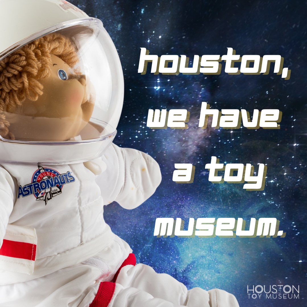 houtoymuseum's tweet photo. Houston, we have a toy museum! Come see us on historic 19th Street in the Heights! #houstontoymuseum #houstonheights #houstonmuseum https://t.co/t5eLec6vDn