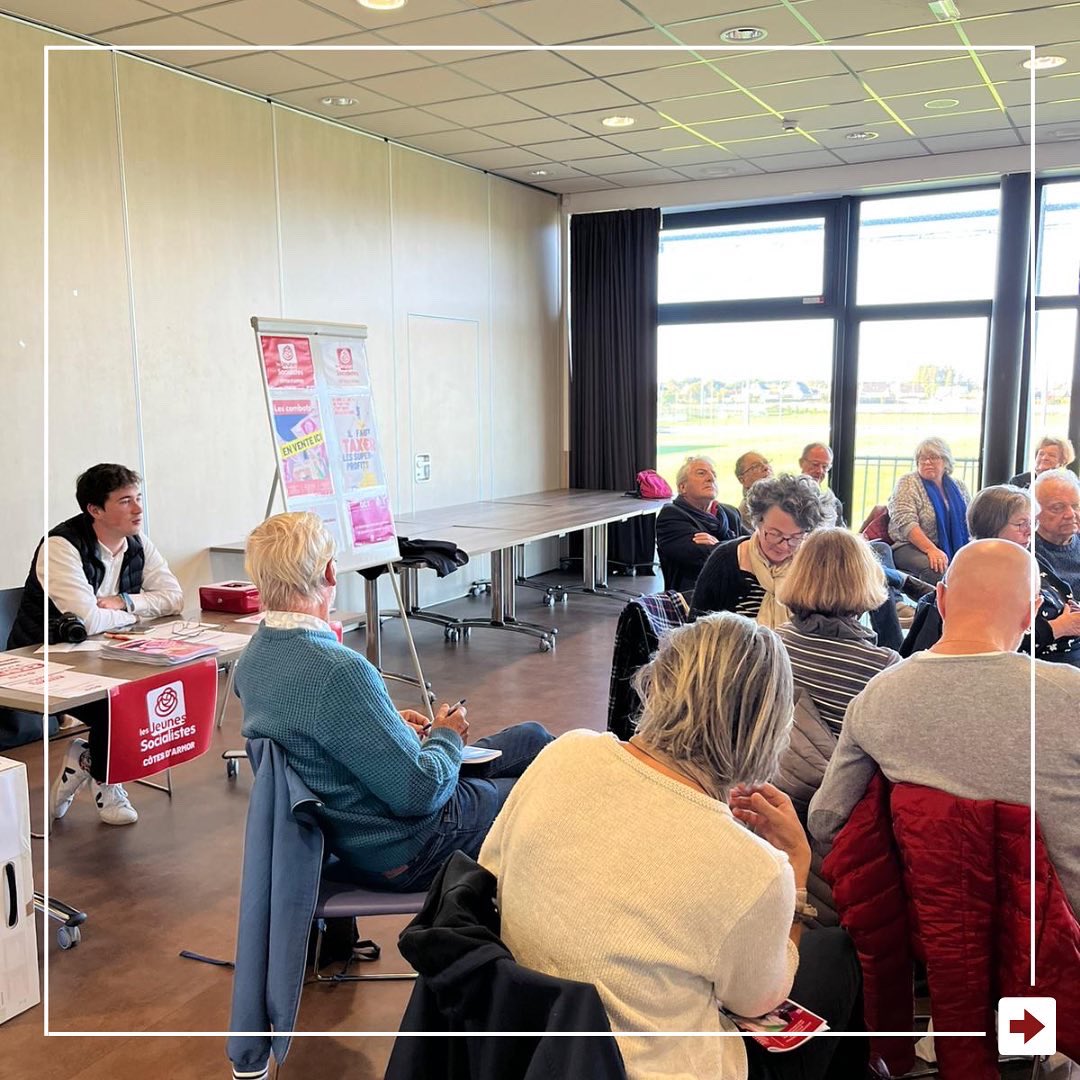 jeunessoc22's tweet photo. Retour en photos 📸
Les #JS22 étaient présents aujourd’hui à la rentrée des socialistes costarmoricains à #Ploufragan ! https://t.co/A53Ubeozpm