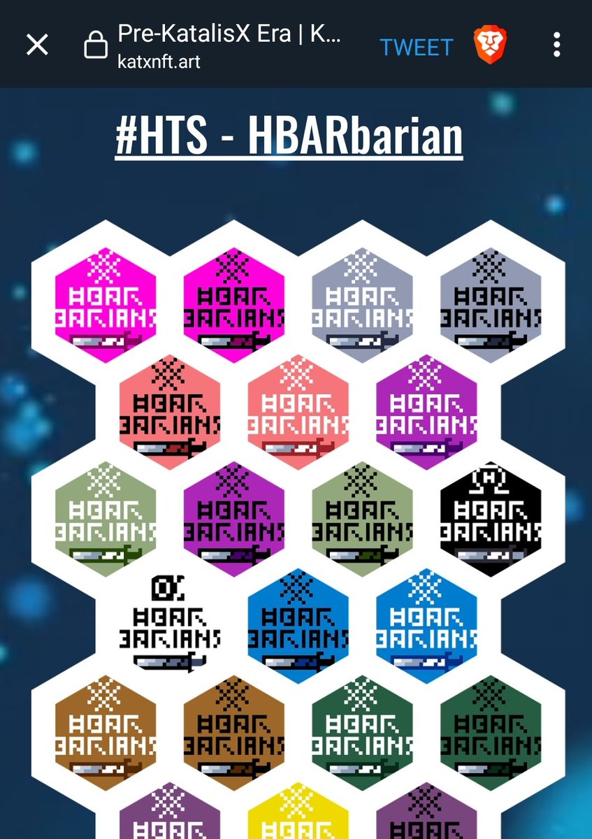 KryptoKatX's tweet photo. Find the #HBARBarians within You⚔️

Visit KatX NFT ✨️ to browse them! https://t.co/tf83H5v3B5 🐈🦾

🚄 owning PRE-KatalisX Era NFT
✅️ Xclusive wen KATALISX is Live!

#Hedera
#HederaNFT
#hbarNFT
#HBAR
#hederahashgraph https://t.co/qwXskGaCOm
