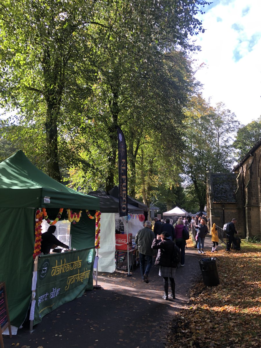 Some lovely sights and smells from Street Food Alley today! Get yourself some grub in between the jazz. 

We've just had the multi-media experience that is Pursuance and next up we have Anthropology Band at 6pm!

Passes on the door...🎶🎵 #MarsdenJazz22