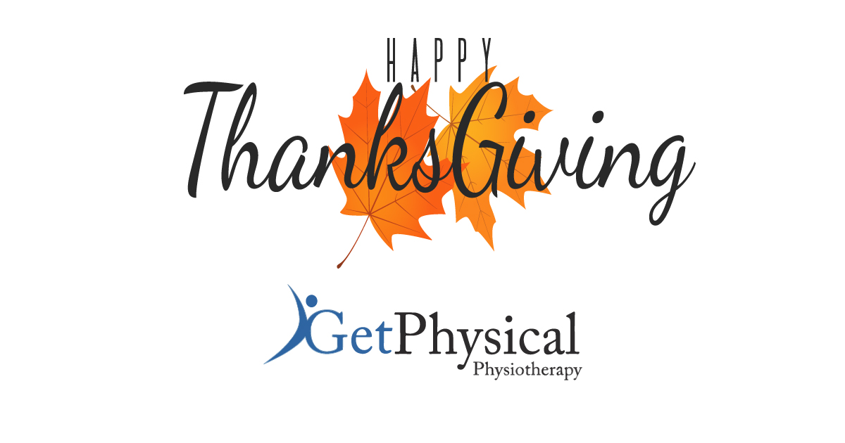 GPPhysioOttawa's tweet photo. Happy Thanksgiving everyone across the National Capital Region! From your friends at Get Physical #PhysiotherapyOttawa. https://t.co/yvZkb6WKlE