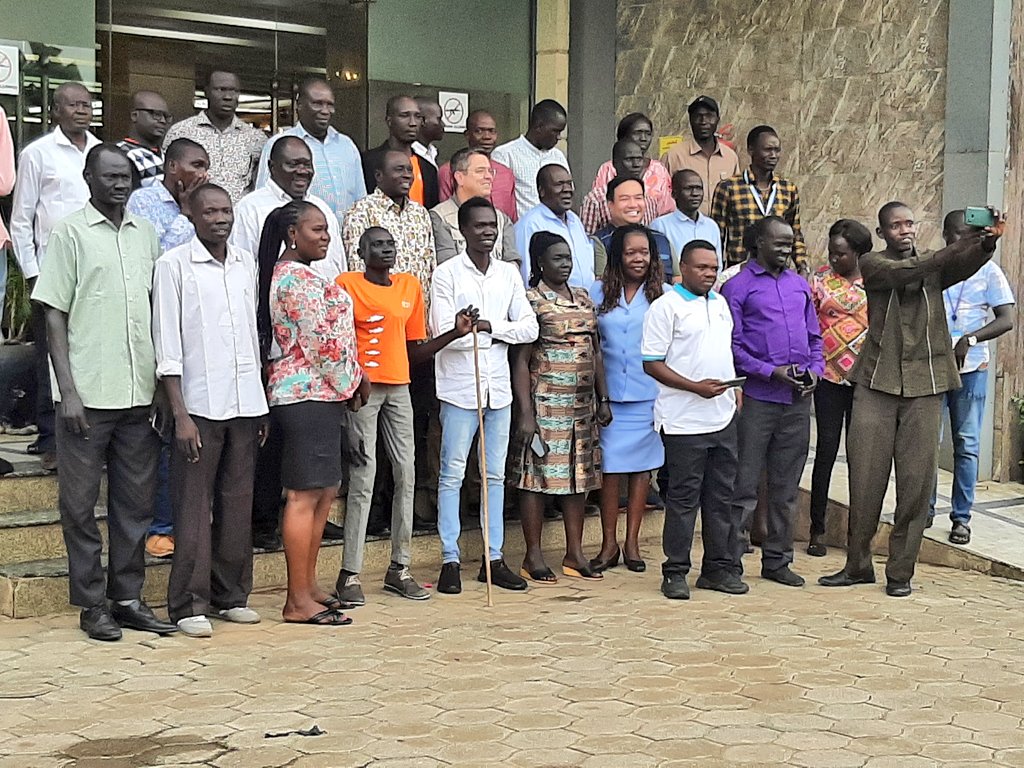 OmarRPfish's tweet image. Concluding the 10-day training on #fishloss assessment #FLW and #valuechainanalysis #VCA in @FAOSouthSudan. #IYAFA2022 #reform #transform #commercialize @Diver_Felix @VisualPersist