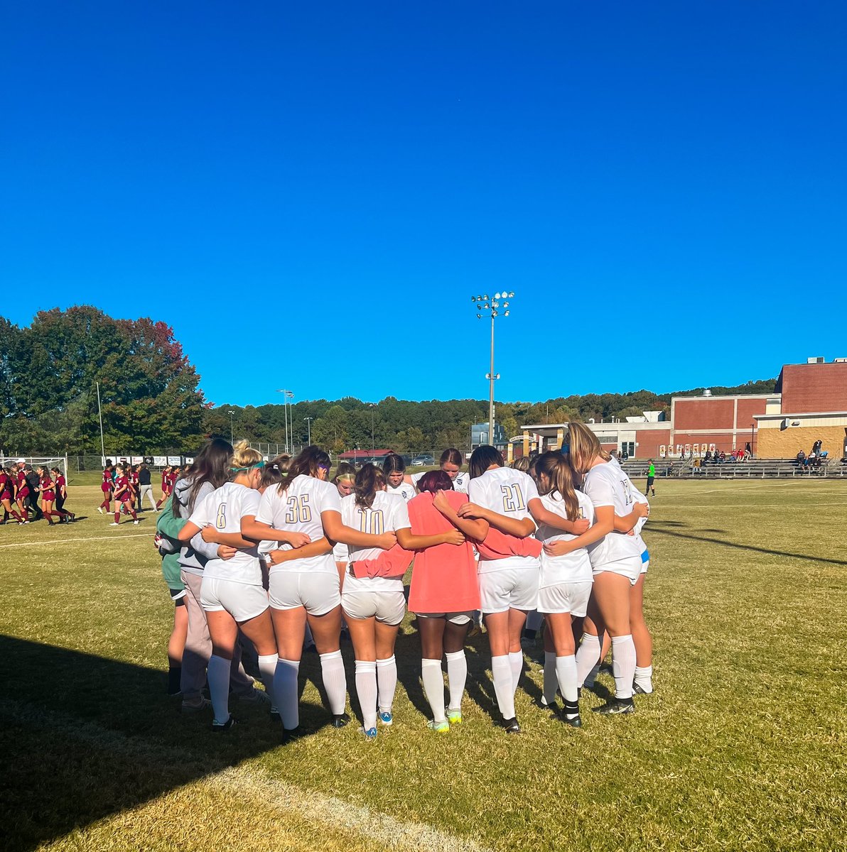 Today, our 2022 squad played their last game together. They played their BEST game today and we could not be more proud of this special group of girls. Thank you for a great season. 💙⚽️