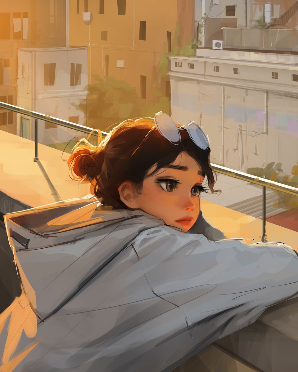 samdoesarts's tweet image. Sunset #digitalart