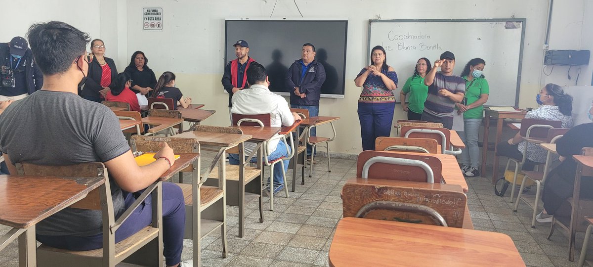 Visita institucional a <a href="/UESoficial/">Universidad de El Salvador - UES</a>, para conocer proceso de admisión de nuevo ingreso ciclo I-2023, además felicitar y motivar a los chicos para que continúen sus estudios de nivel superior. 
#SumateALaU