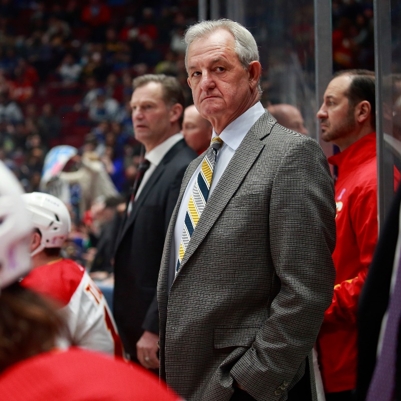 NHLFlames's tweet photo. 🗣️ THAT'S OUR COACH!

The #Flames have announced a multi-year contract extension for Darryl Sutter.