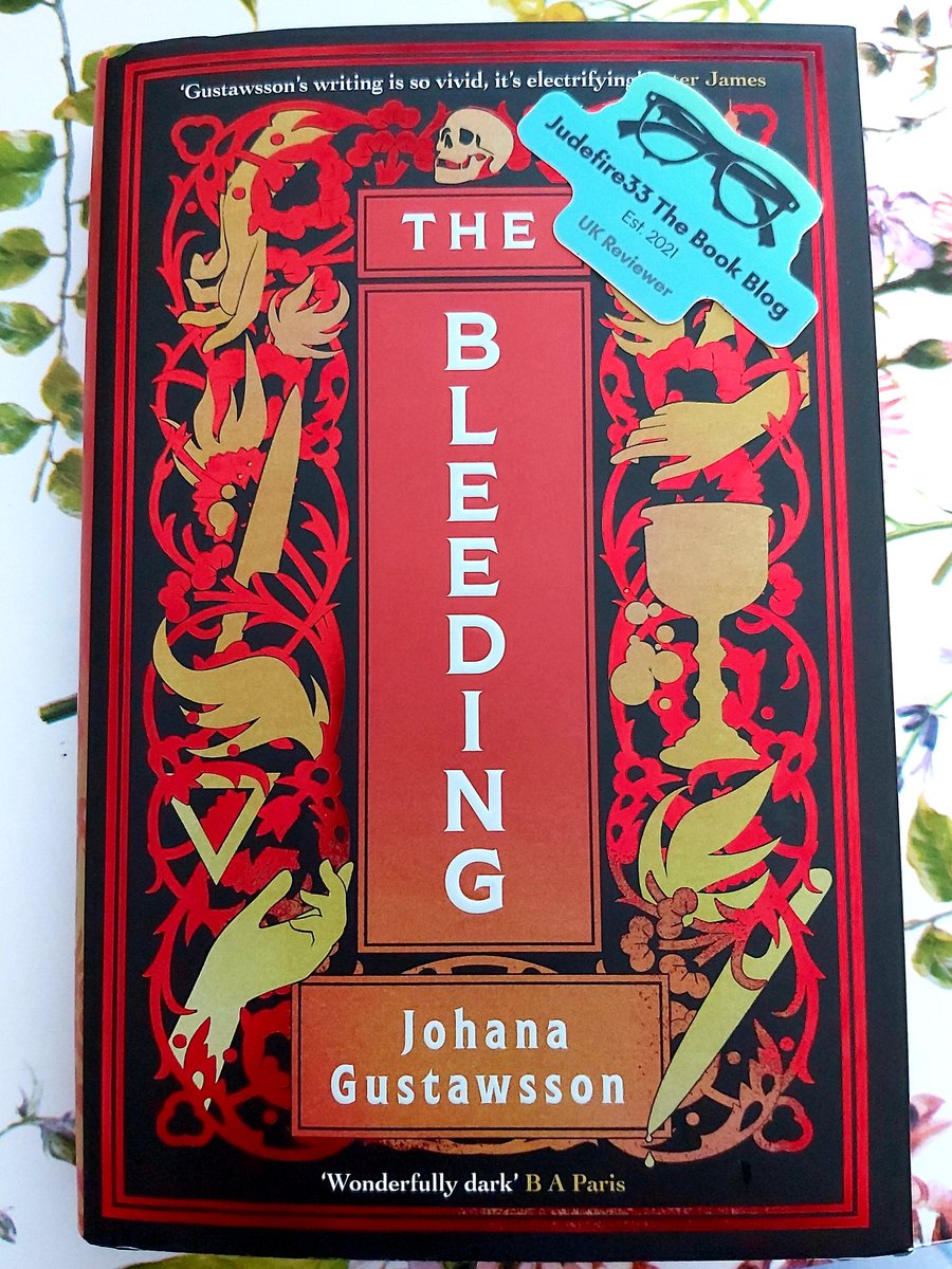 #Next #Read #TheBleeding #JohanaGustawsson @OrendaBooks #Orentober ..... had to start it it's such a beautiful little #Hardback!!! Another #BookBanger I Hooe from #OrendaBooks ❤💥💀❤