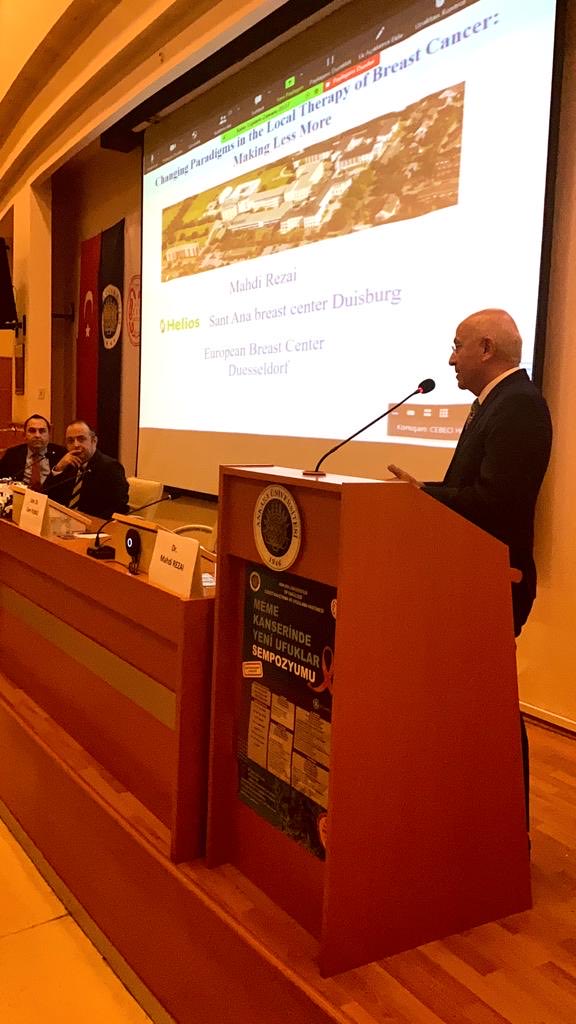 Ankara Üniversitesi Tıp Fakültesi Cebeci Hastanesi Başhekimliğince düzenlenen “Meme Kanserinde yeni ufuklar sempozyumunu” başarıyla tamamladık ⁦<a href="/drcemyilmaz/">Dr.CEM YILMAZ</a>⁩ ⁦<a href="/necdetunuvar/">Necdet Ünüvar</a>⁩ #MahdiRezai