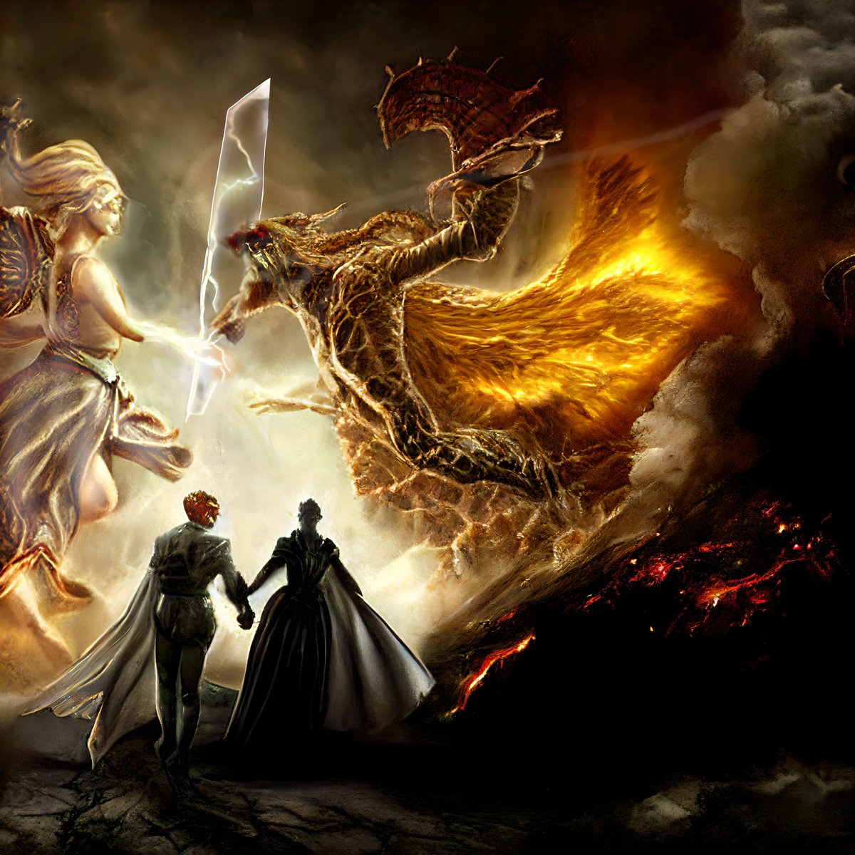 mcgarrAIArt's tweet photo. "After Wedding Entertainment"

#digitalart #aiart #krita #midjourney #stablediffusion #stablediffusionart #midjourneyAI #midjounreyart #mystic #GodVsDevil https://t.co/lb30nsAyHn