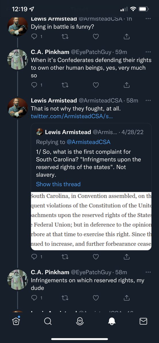 C.A. Pinkham tweet media