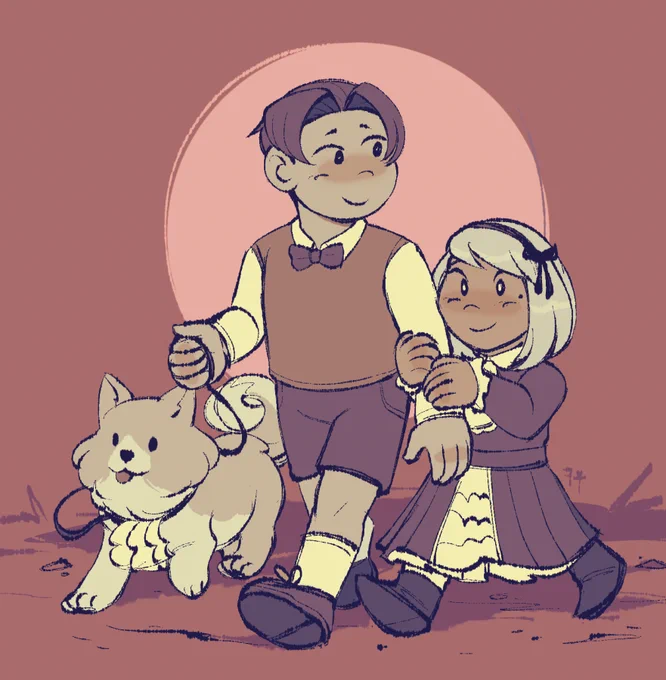 [ ace attorney ] on a stroll 