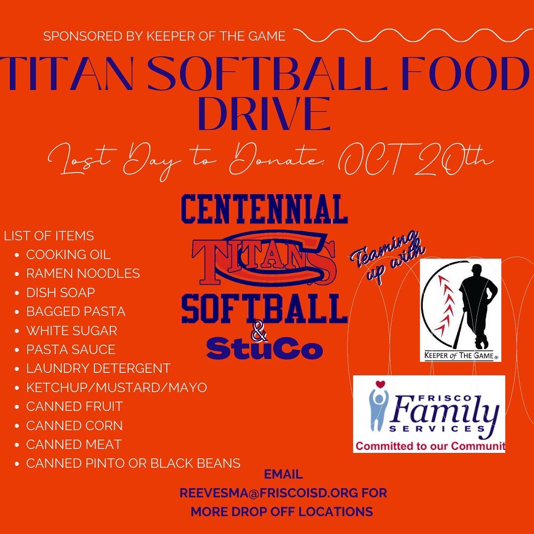 CHSTitanSball's tweet photo. Updates on Donations for such a great local cause. 
🥎❤️’s the generous hearts of our Titans…Thank you❤️🤍💙!!!! https://t.co/ZnubY9AUIj