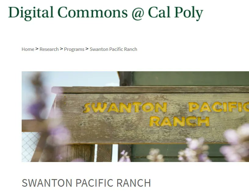 Join CALPOLY's Swanton Pacific Ranch as they host a CalVTP Question and Answer Workshop on Nov 9, 2022 10am-12pm Pacific buff.ly/3Maqmw0