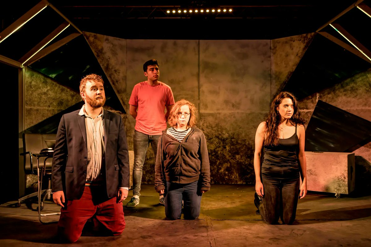 SkitzoidProd's tweet photo. The apocalypse kicks off in two hours time at @waterlooeast

Feedback from last night's audience:

"Incredible story telling ... tackled difficult subject matter well.  The play touched our heart"

Book at https://t.co/iMdsRDVmyZ

@opentablelgbt @pubtheatres1 @LondonTheatre1 https://t.co/VRf8k1Dyef