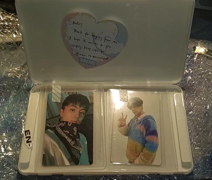 knksmy_jhpjktjk's tweet photo. 💌 late feedback
Hi @onheesparks, sorry for the late feedback 🥺 Tysm for letting me adopt JayKe pcs and for the smooth transaction 🫶🏻
#rezceived
#LeBili https://t.co/GFVFp7zIcO