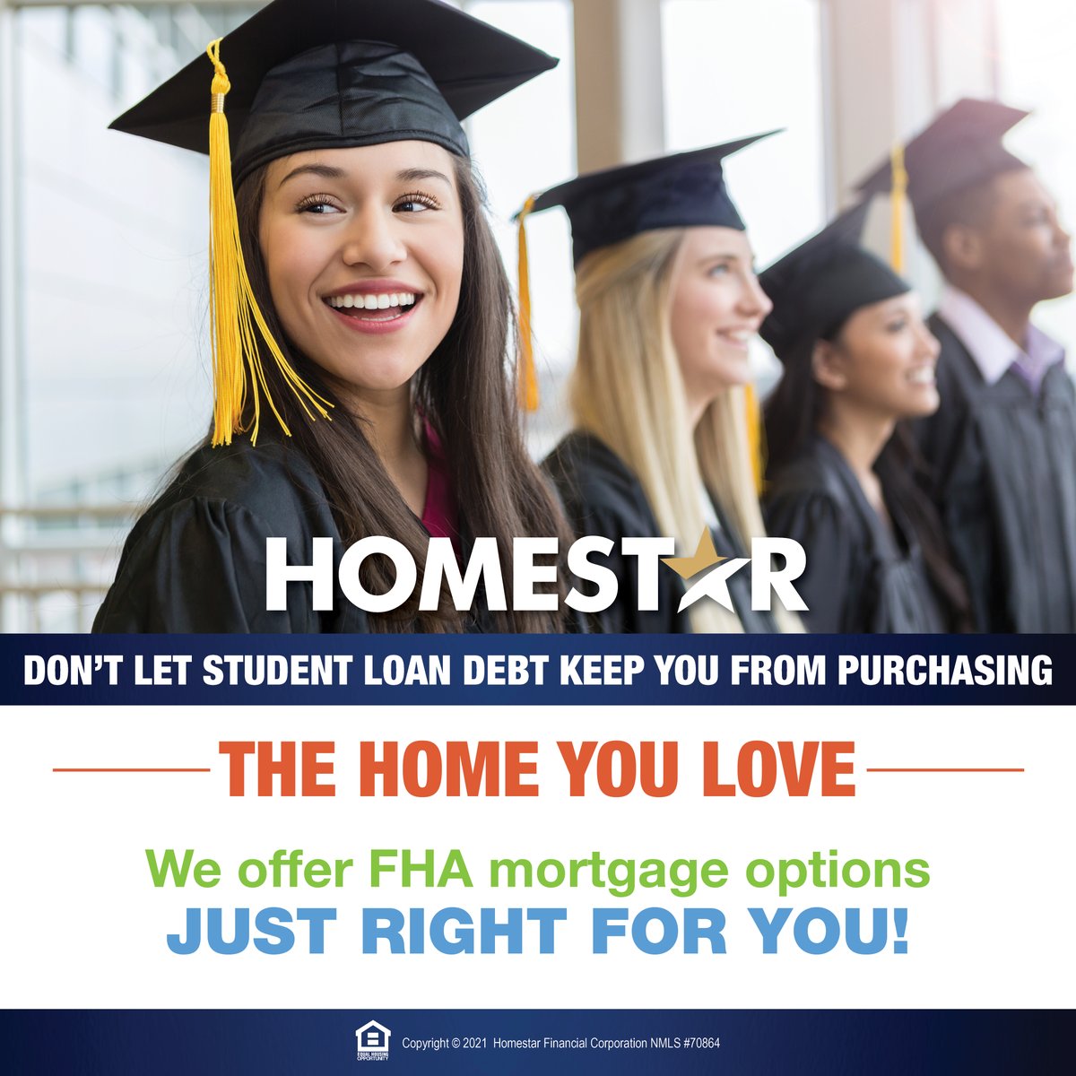 CreasiaMlo's tweet image. Are you still paying student loan debt? Don't let it keep you from purchasing your dream home. We offer FHA mortgage options just right for you!

Contact your HOMESTAR Mortgage Loan Originator for more details.

#studentloans #studentloandebt #FHAloans #homebuying #homeownership