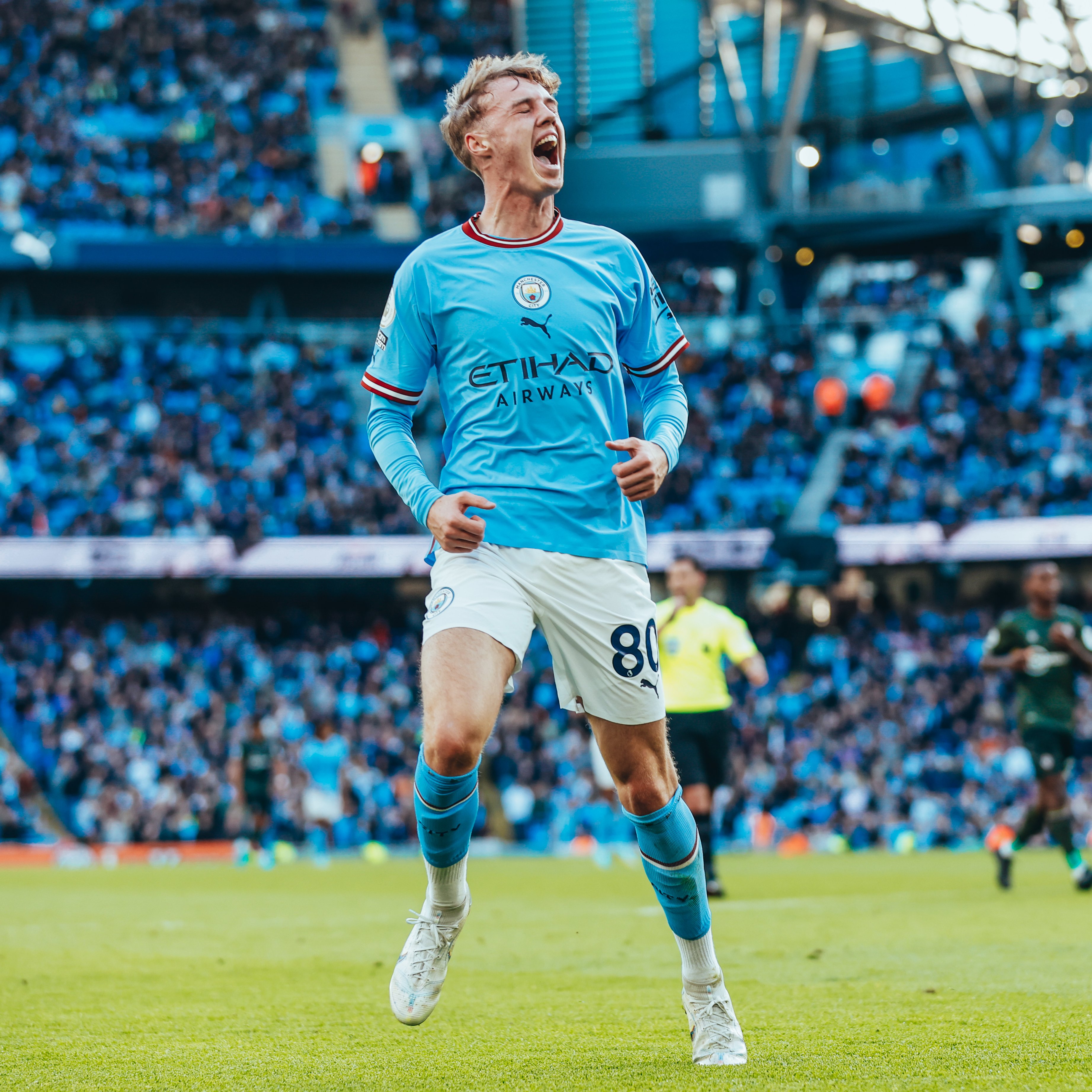 Manchester City on X: "Cole Palmer was all of us at full-time! 💥 🔵 4-0 😇  #ManCity https://t.co/KIFjkVmOmH" / X