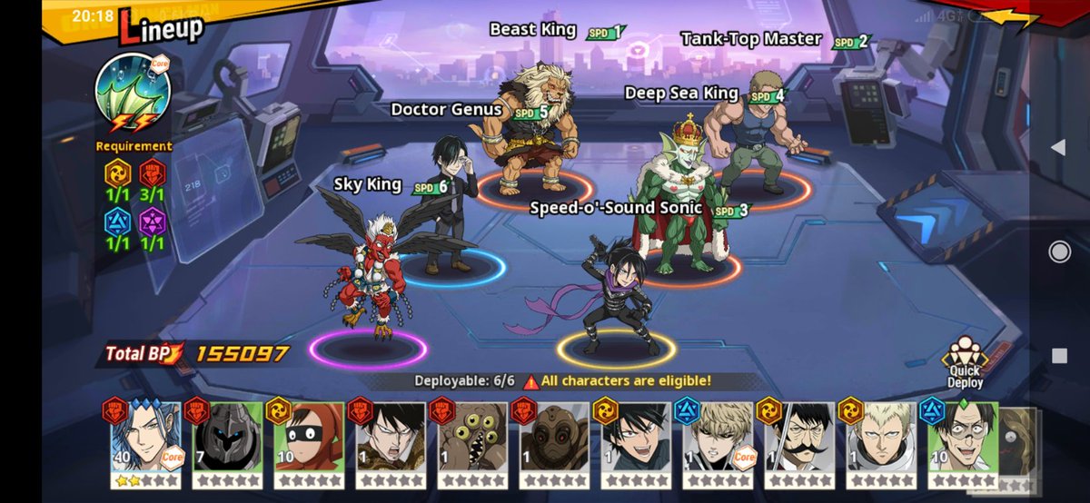 #opmthestrongest #opm
Mi line-up por ahora aunque duele dejar fuera a Amai Mask